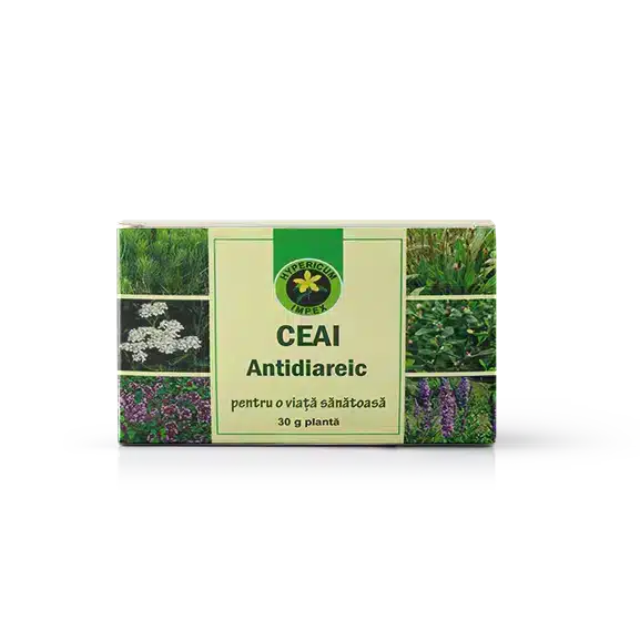Ceai-antidiareic-vrac-Ceaiuri-Hypericum-Impex.webp Ceai antidiareic 30 g - imagine 1