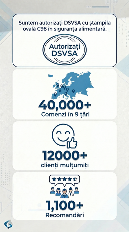 Infografic corporativ despre incredere si comenzi
